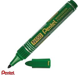Pentel Permanent Marker Green Fine Tip N450